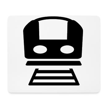ZUG - Mousepad (Querformat) - Weiß - Vorne