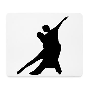 Tango Tanzen - Mousepad (Querformat) - Weiß - Vorne