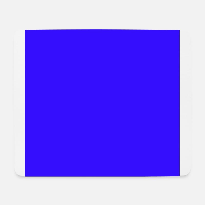 Blau personalisierbar Europa EU blauer Hintergrund - Mousepad (Querformat) - Weiß