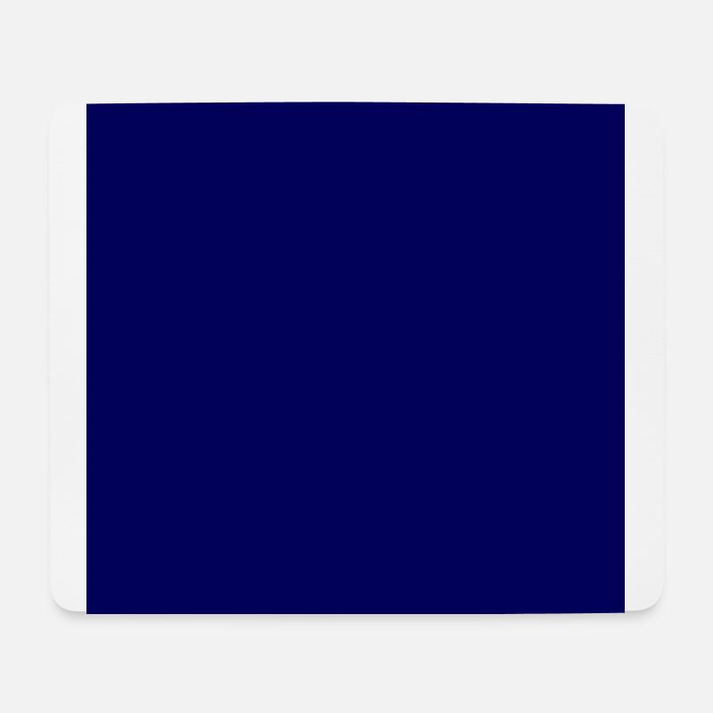 Hintergrund dunkel blau personalisierbar - Mousepad (Querformat) - Weiß