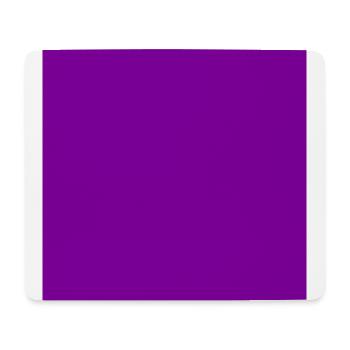 Background purple, customizable - Mouse Pad (horizontal) - white - Front