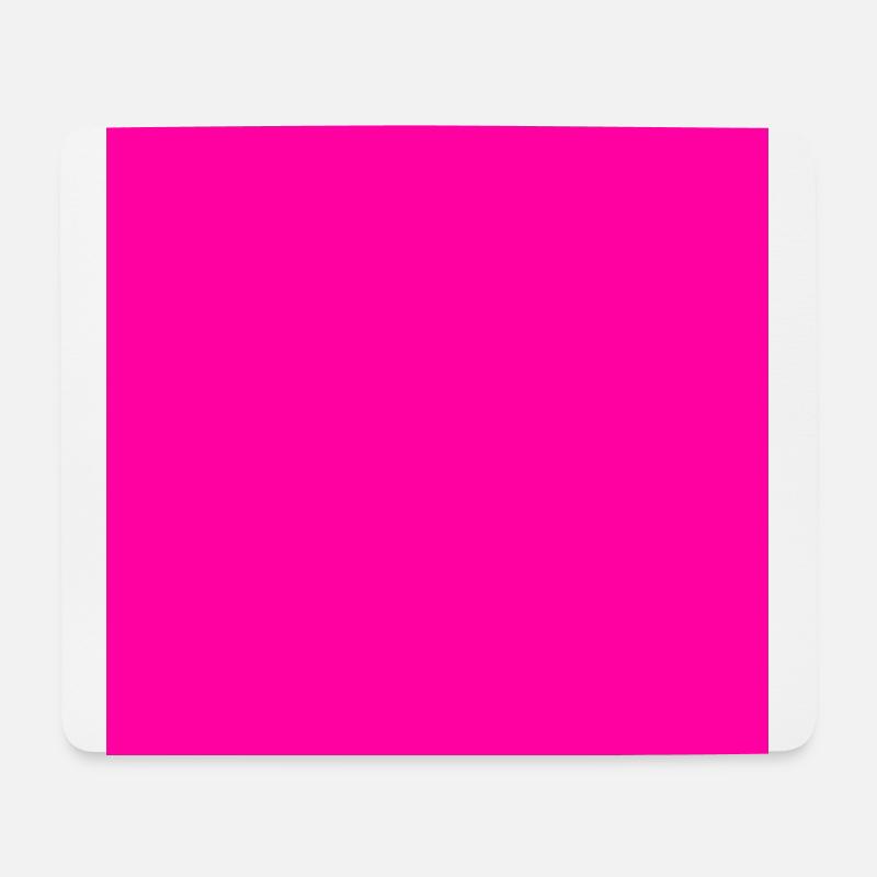 Hintergrund pink personalisierbar - Mousepad (Querformat) - Weiß