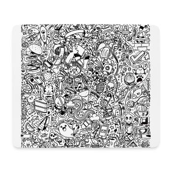 Doodle Games - Mouse Pad (horizontal) - white - Front