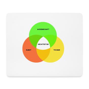 Architekt Architekten Architektur Bauzeichner - Mousepad (Querformat) - Weiß - Vorne