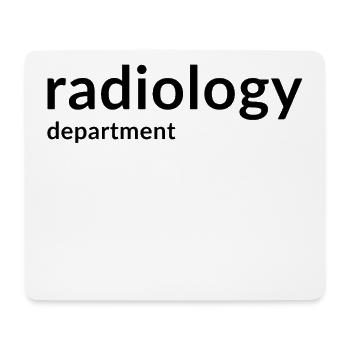 Radiologie, Radiologe, Radiologin - Mousepad (Querformat) - Weiß - Vorne
