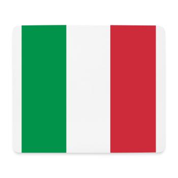 ITALIEN FLAGGE - Mousepad (Querformat) - Weiß - Vorne