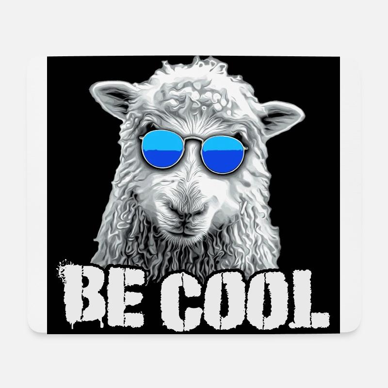soit cool - Tapis de souris (format paysage) - blanc