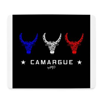 Tricolor Camargue - Mousepad (Querformat) - Weiß - Vorne