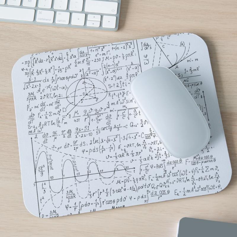 Math Formula - Math Equation Pattern Lover Gift Mouse Pad (horizontal)