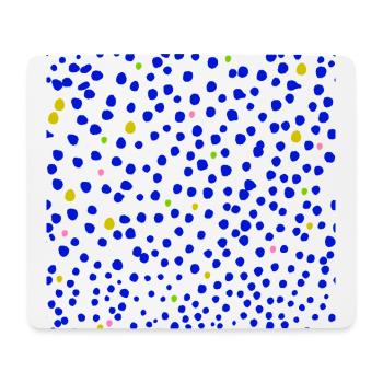 Buntes Konfetti - Mousepad (Querformat) - Weiß - Vorne