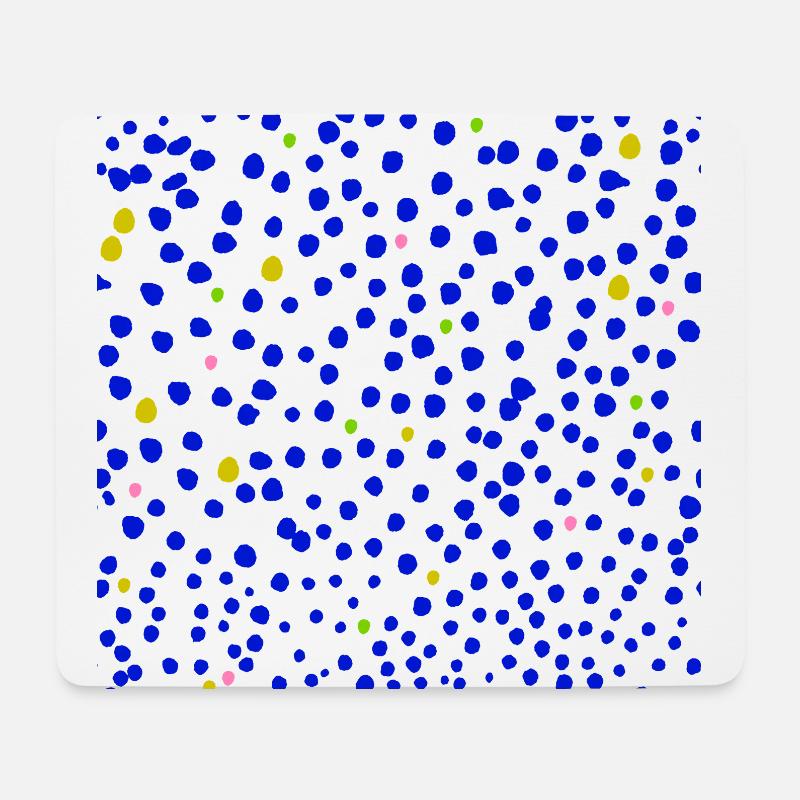 Colorful confetti - Mouse Pad (horizontal) - white