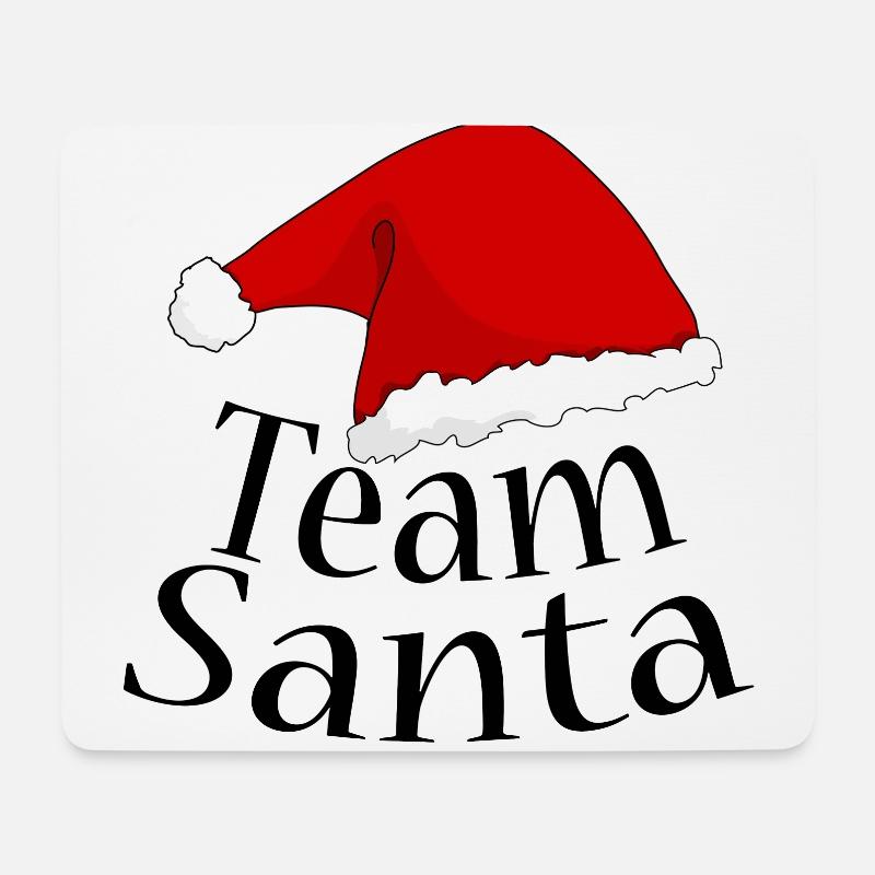 Weihnachten Geschenk Santa Claus8 - Mousepad (Querformat) - Weiß