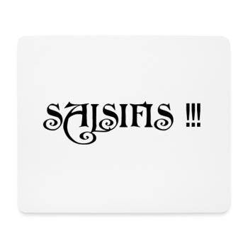 Salsifis !!! - Tapis de souris (format paysage) - blanc - Devant
