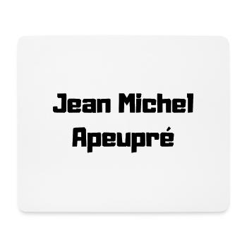 Jean michel Apeupré - Tapis de souris (format paysage) - blanc - Devant
