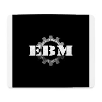 EBM Electronic Body Music Gear Icon 2 - Tapis de souris (format paysage) - blanc - Devant