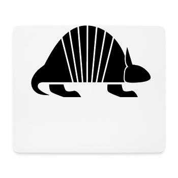Tatoué - Tapis de souris (format paysage) - blanc - Devant