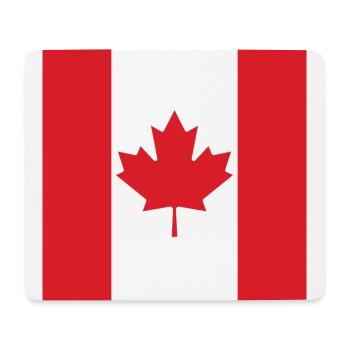 flag of Canada mouse pad Mousepad Kanada - Mouse Pad (horizontal) - white - Front
