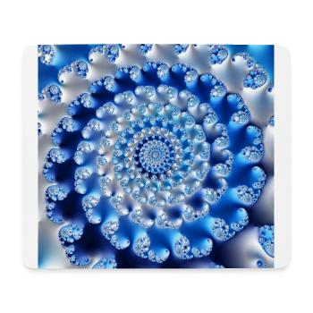 Fractal #X36 - Mouse Pad (horizontal) - white - Front