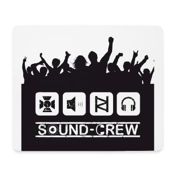 Sound-Crew PP black - Mouse Pad (horizontal) - white - Front