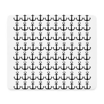 Anker - Mousepad (Querformat) - Weiß - Vorne