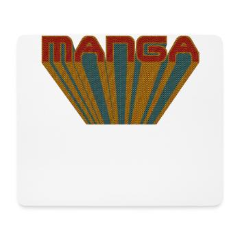 manga - Tapis de souris (format paysage) - blanc - Devant