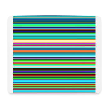 Stripe pattern 270421 - Mouse Pad (horizontal) - white - Front