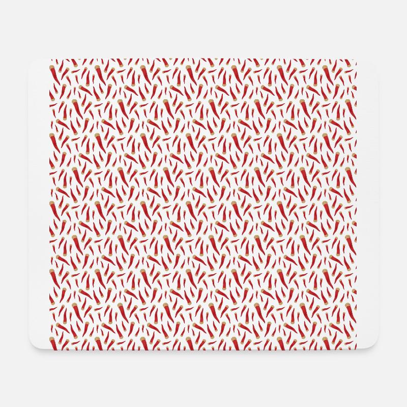 Neapolitanischer Glücksbringerrahmen. - Mousepad (Querformat) - Weiß