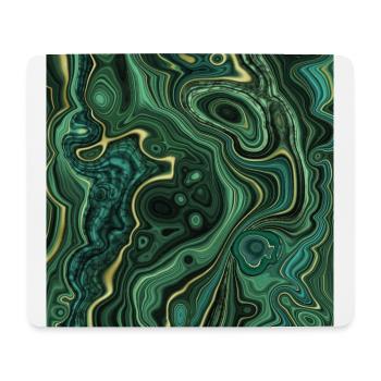 Luxury Glam Green Colorful Abstract Pattern - Mouse Pad (horizontal) - white - Front