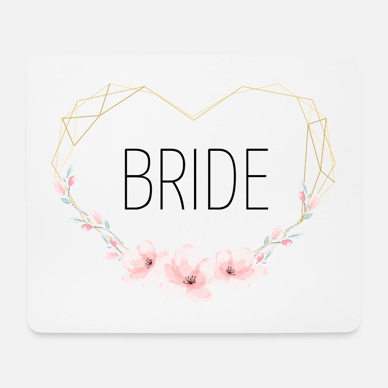 Bride - Mousepad (Querformat) - Weiß