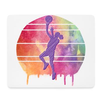 Basketball Player - Mouse Pad (horizontal) - white - Front