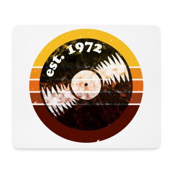 Vintage 1972 - Mouse Pad (horizontal) - white - Front
