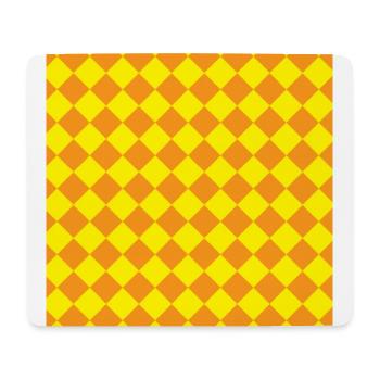 buntes Mauspad rhomboid Muster Design - Mousepad (Querformat) - Weiß - Vorne