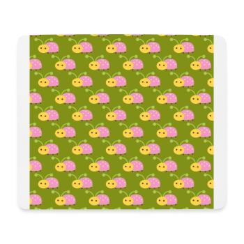 Mousepad colorful mouse pad beetle pattern - Mouse Pad (horizontal) - white - Front