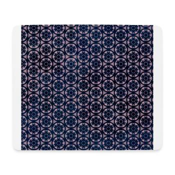 Pink Geo Tie Dye Muster - Mousepad (Querformat) - Weiß - Vorne