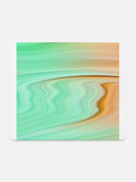 Bunter Farbverlauf 13 - Mousepad (Querformat) - Weiß