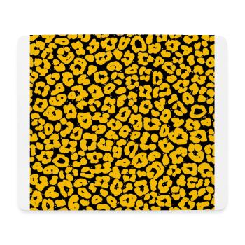 Peau d'animal avec style de couleur africaine - Tapis de souris (format paysage) - blanc - Devant