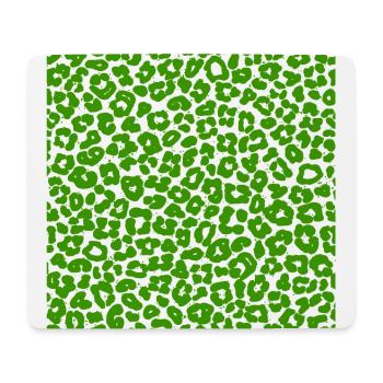 Peau d'animal avec style de couleur africaine - Tapis de souris (format paysage) - blanc - Devant