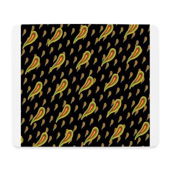 Motifs africains aux couleurs africaines - Tapis de souris (format paysage) - blanc - Devant
