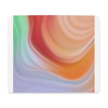 Colourful Gradient 5 - Mouse Pad (horizontal) - white - Front