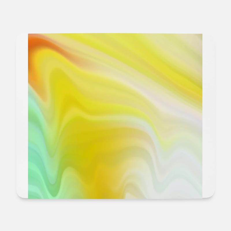 Farblicher Farbverlauf 1 - Mousepad (Querformat) - Weiß