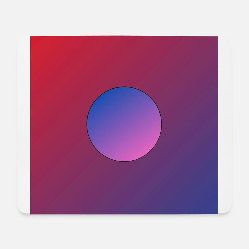 Ball - Mousepad (Querformat) - Weiß