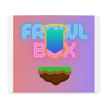 FrawlBox - Mouse Pad (horizontal) - white - Front