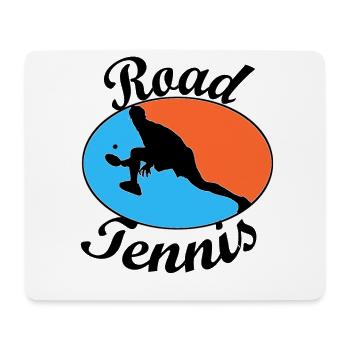 road tennis club - Mousepad (Querformat) - Weiß - Vorne