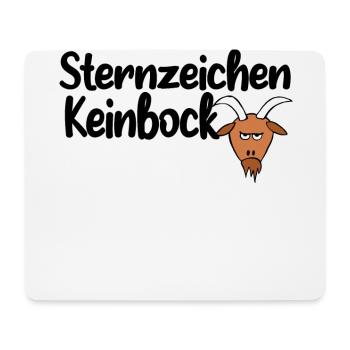 sternzeichen keinbock - Mousepad (Querformat) - Weiß - Vorne