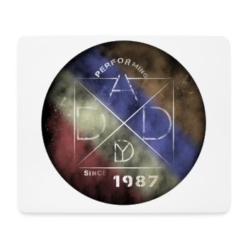 DailyPerforming Daddy Hero - Mousepad (Querformat) - Weiß - Vorne