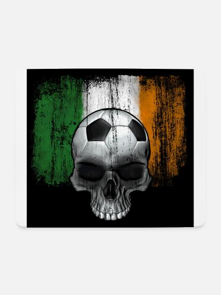 Irland Fußballfan - Mousepad (Querformat) - Weiß