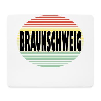 Braunschweig - Mousepad (Querformat) - Weiß - Vorne