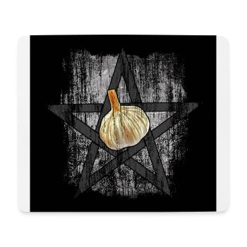 Knoblauch der Hölle - Mousepad (Querformat) - Weiß - Vorne