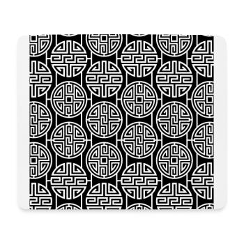 Modèle chinois - Tapis de souris (format paysage) - blanc - Devant