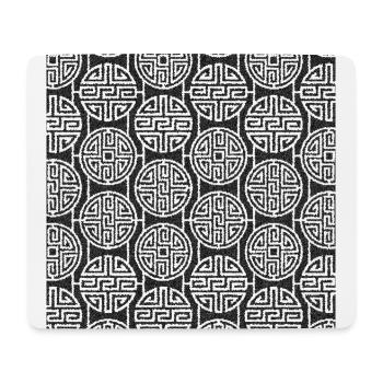 Chinese pattern - Mouse Pad (horizontal) - white - Front